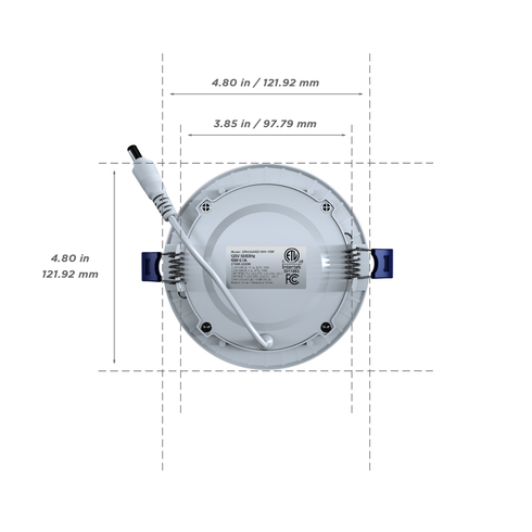 htmesh4"roundlowprofilerecesseddownlight