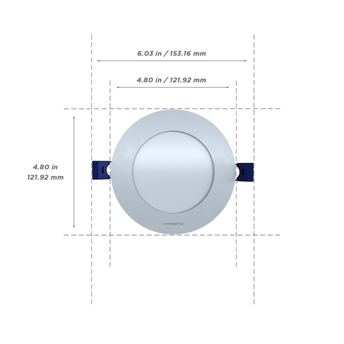 htmesh4"roundlowprofilerecesseddownlight