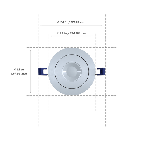 htmesh4"recessedgimbaldownlight